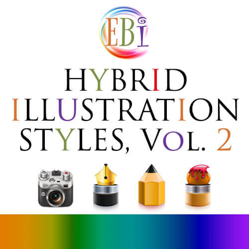 Hybrid Illustration Styles, Volume 2
