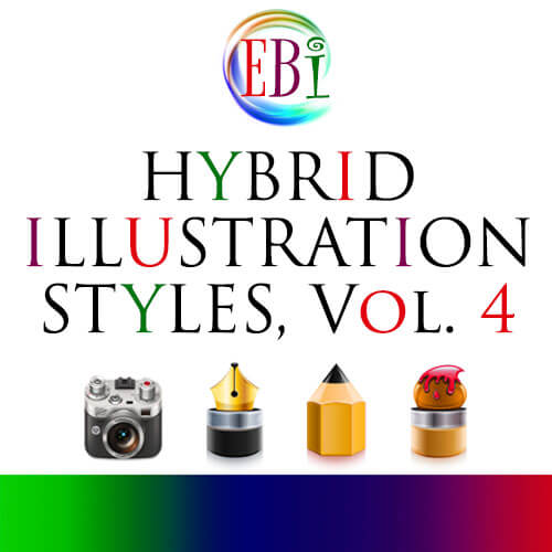 Hybrid Illustration Styles, Volume 4